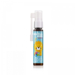 Спрей с витамином D3 WELLLAB KIDS VITAMIN D3, 23,8 мл